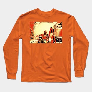 Uncle Oz in Thought Long Sleeve T-Shirt